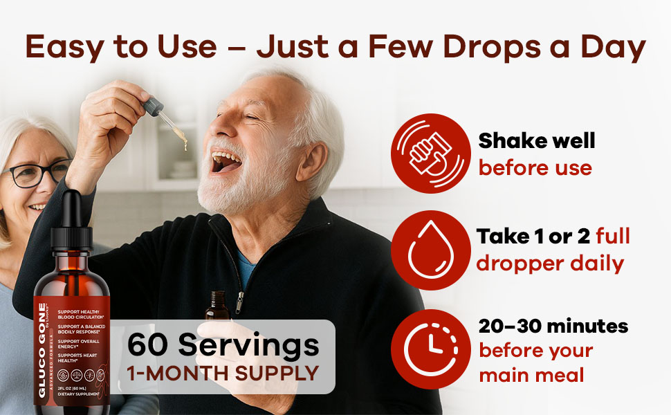 Gluco Gone Drops 3