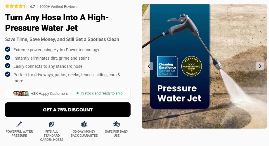 Jetterix Pressure Nozzle 2