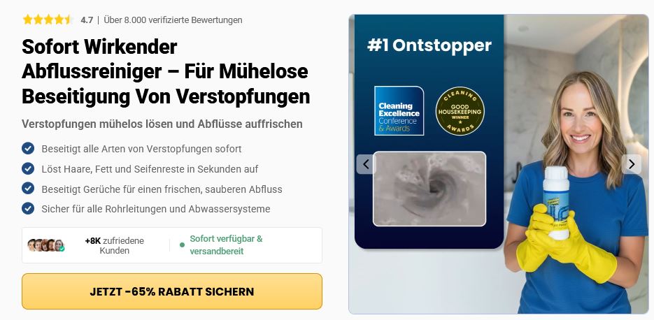 DraineLix Abflussreiniger