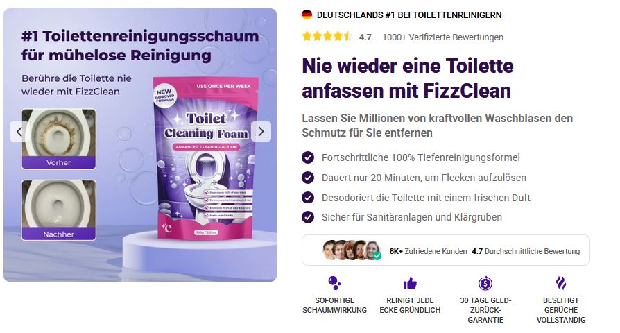 FizzClean Toilettenreiniger 3