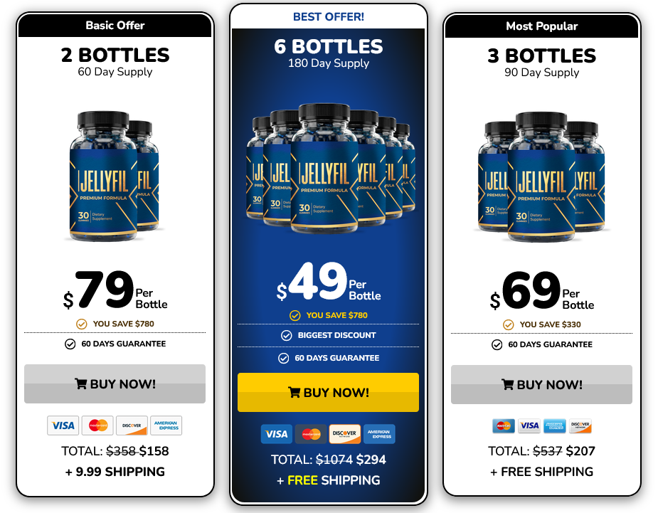 Jellyfill Supplement Price