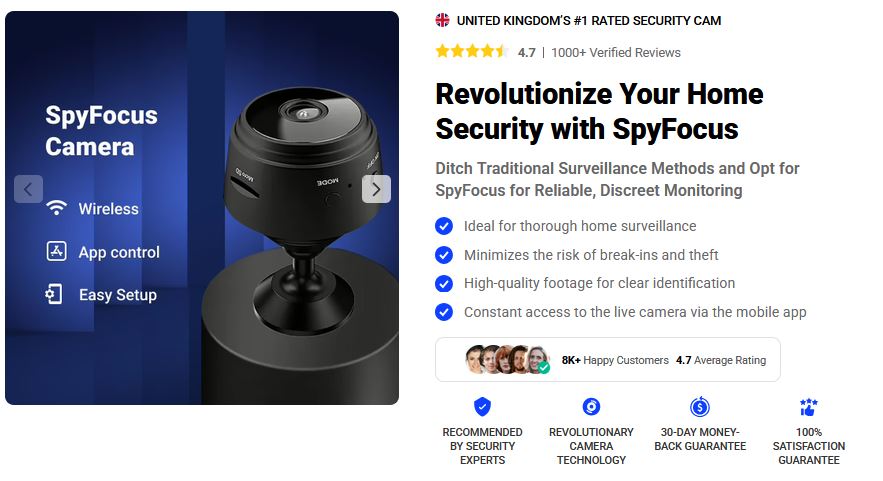 SpyFocus Mini Wifi Camera 2