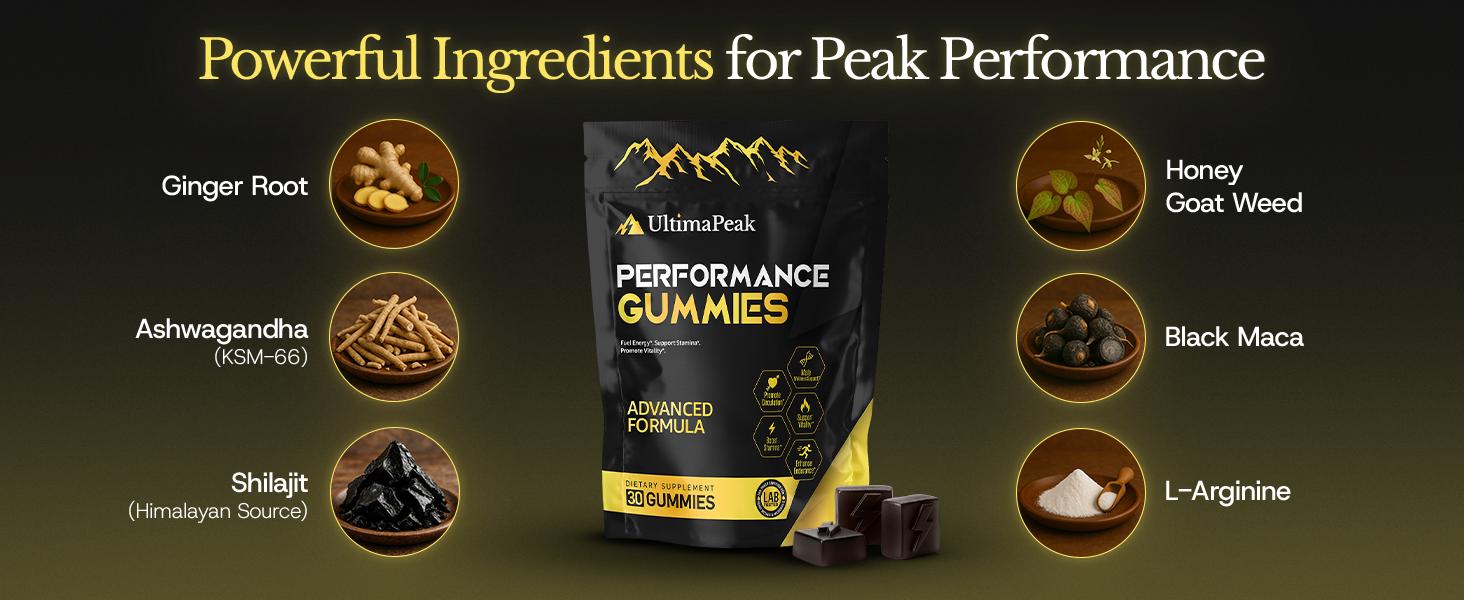 UltimaPeak Performance Gummies 2
