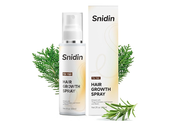 Snidin Hair Growth Spray Reviews – Helps Get Longer, Thicker Hairs!